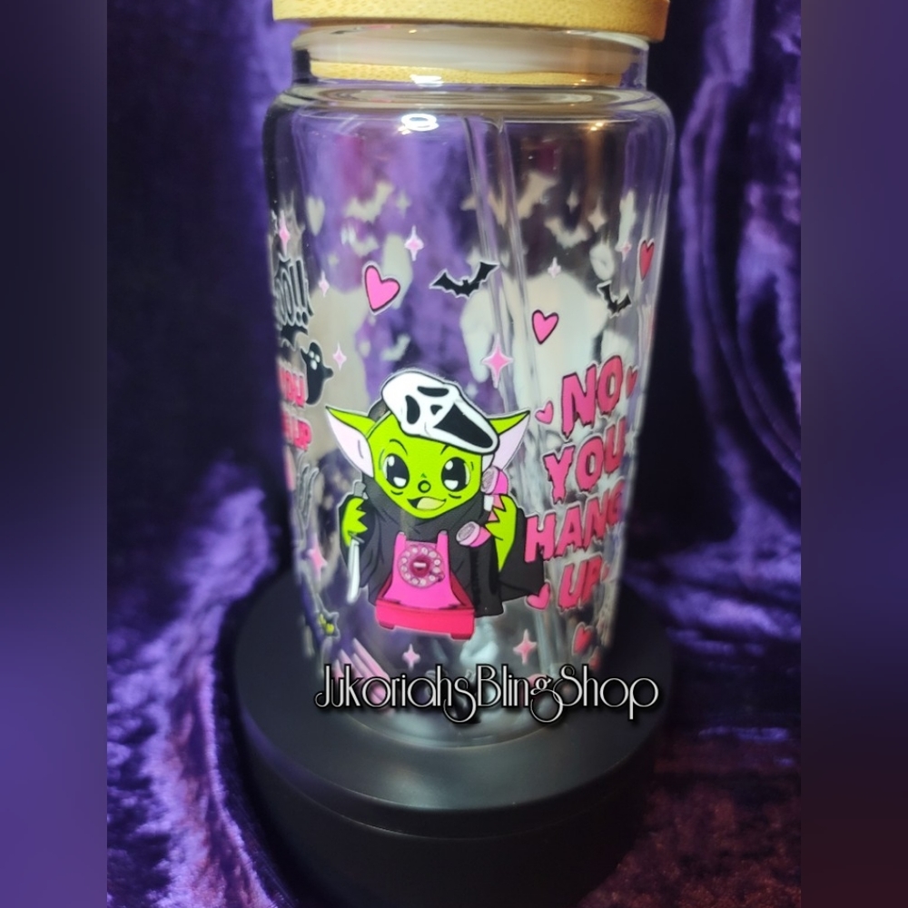 Yoda Ghostface Horror Movie Halloween Cup